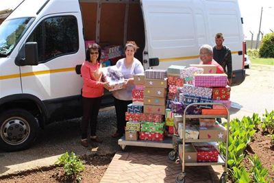 Santa Shoebox brings smiles